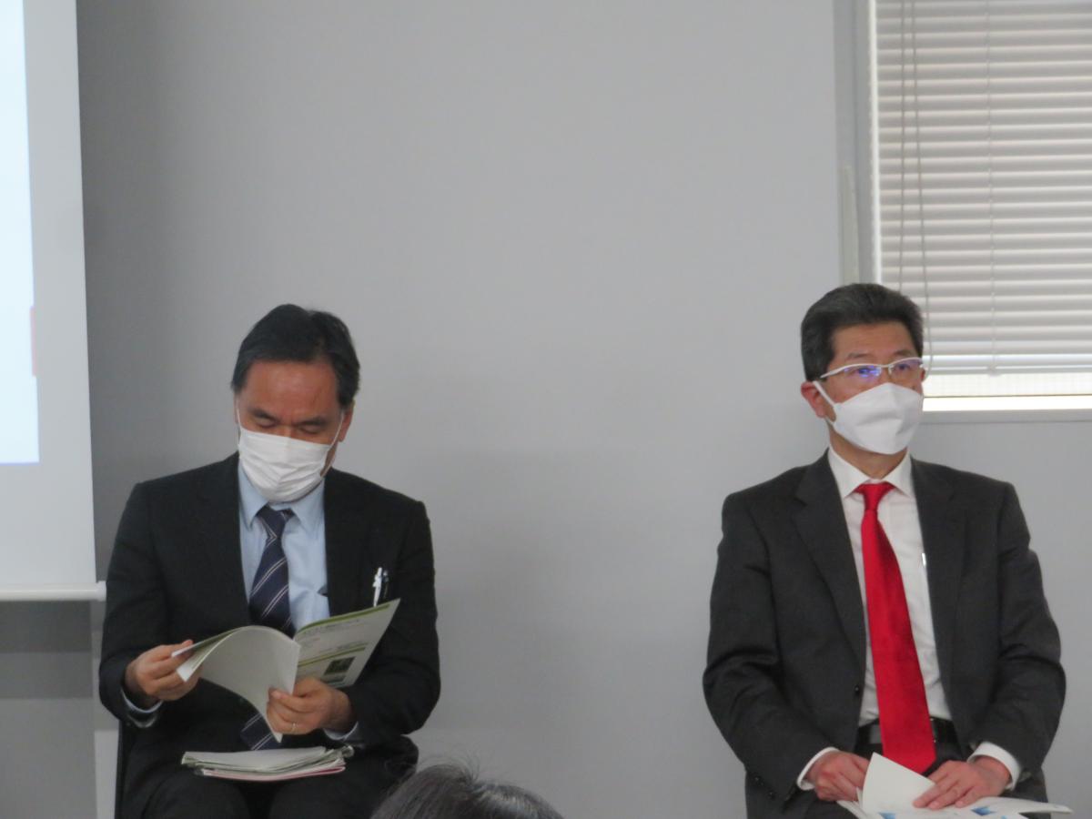 講師の幕田氏と櫟原氏