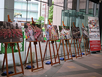 展示の様子3（多彩な東北が、熱い絆でひとつになる。東北絆まつり2018盛岡）
