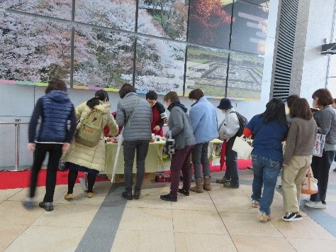 関連イベントの様子（世界遺産にふれ 日本始まりの地 奈良をめぐる）