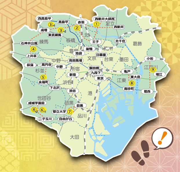 古民家所在地マップ