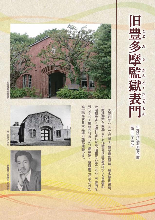 旧豊多摩監獄表門
