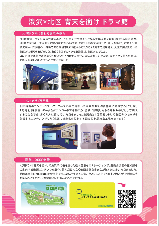 渋沢×北区　晴天を衝け