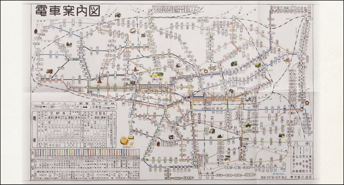 電車案内図