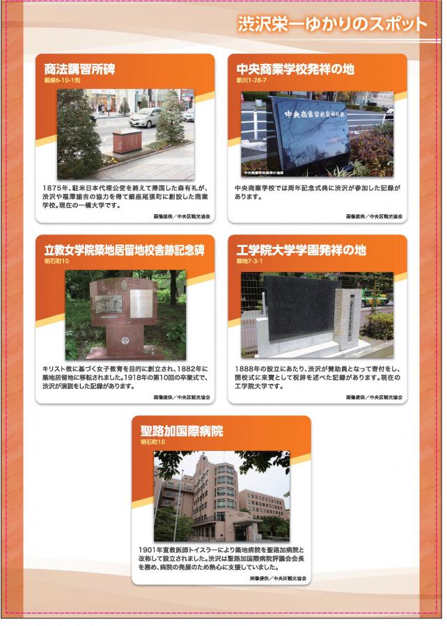渋沢栄一ゆかりのスポット③