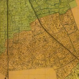 東京府北豊島郡王子町 五千分一之図 ●１０８３●絵図●地図●東京●彩色●市街図●戦前 復刻古地図 東京市15区近傍34町村 番地界入 32.南足立郡千住町・北豊島