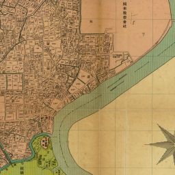 東京府北豊島郡王子町 五千分一之図 ●１０８３●絵図●地図●東京●彩色●市街図●戦前 復刻古地図 東京市15区近傍34町村 番地界入 32.南足立郡千住町・北豊島