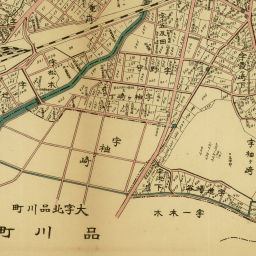 Amazon.co.jp: 古地図まとめて大正14年大東京地図（城西/西部
